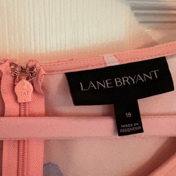 🌸 Lane Bryant Lena High-Low Midi Dress, Size 18 🌸 - Picture 4 of 12